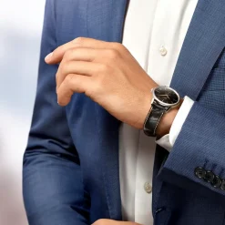 Longines Heritage Classic 38,5mm L4.795.4.58.0 | Herreure Med Rem | Herreure I Stål