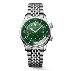 Longines Heritage Legend Diver 39mm L3.764.4.06.6 | Herreure Med Lænke | Herreure I Stål