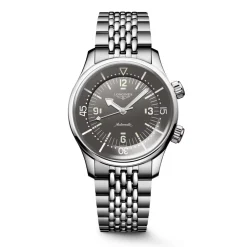 Longines Heritage Legend Diver 39mm L3.764.4.99.6 | Herreure Med Lænke | Herreure I Stål