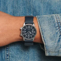 Longines Heritage Legend Diver 39mm L3.764.4.90.2 | Herreure Med Rem | Herreure I Stål