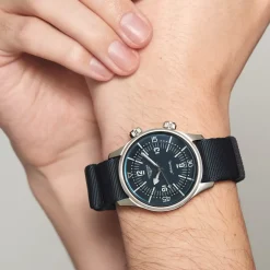 Longines Heritage Legend Diver 39mm L3.764.4.90.2 | Herreure Med Rem | Herreure I Stål
