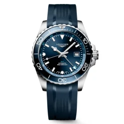 Longines HydroConquest GMT 43mm L3.890.4.96.9 | Herreure Med Rem | Herreure I Stål