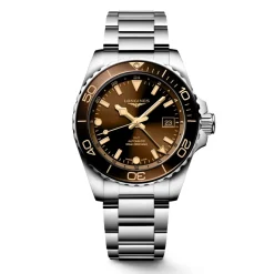 Longines HydroConquest GMT 41mm L3.790.4.66.6 | Herreure Med Lænke | Herreure I Stål