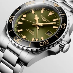 Longines HydroConquest GMT 41mm L3.790.4.06.6 | Herreure Med Lænke | Herreure I Stål