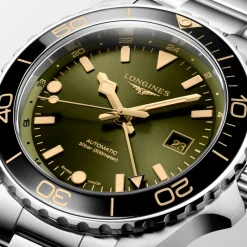 Longines HydroConquest GMT 43mm L3.890.4.06.6 | Herreure Med Lænke | Herreure I Stål