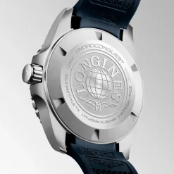 Longines HydroConquest GMT 43mm L3.890.4.96.9 | Herreure Med Rem | Herreure I Stål