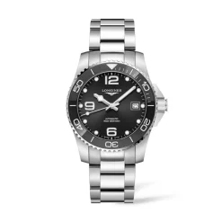 Longines HydroConquest 39mm L3.780.4.56.6 | Herreure I Stål | Herreure Med Lænke