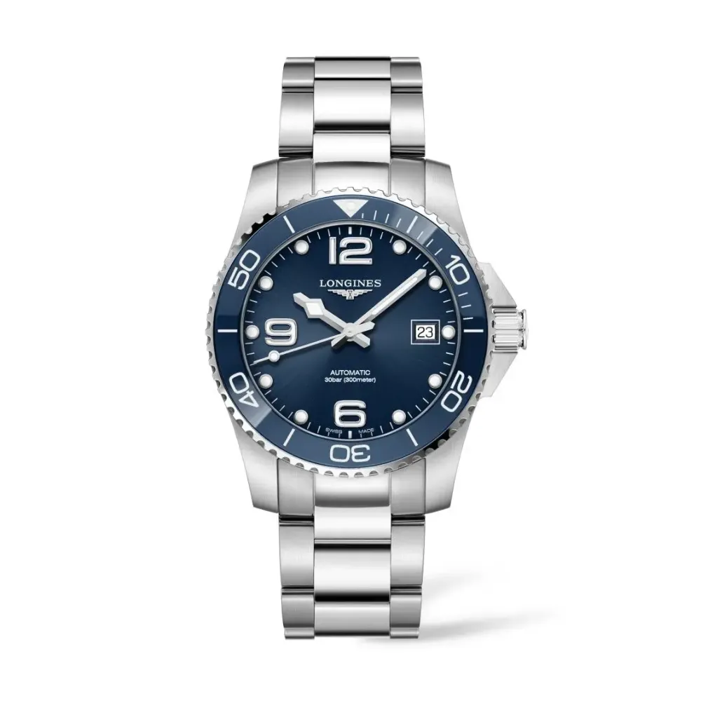 Longines HydroConquest 39mm L3.780.4.96.6 | Herreure Med Lænke | Herreure I Stål
