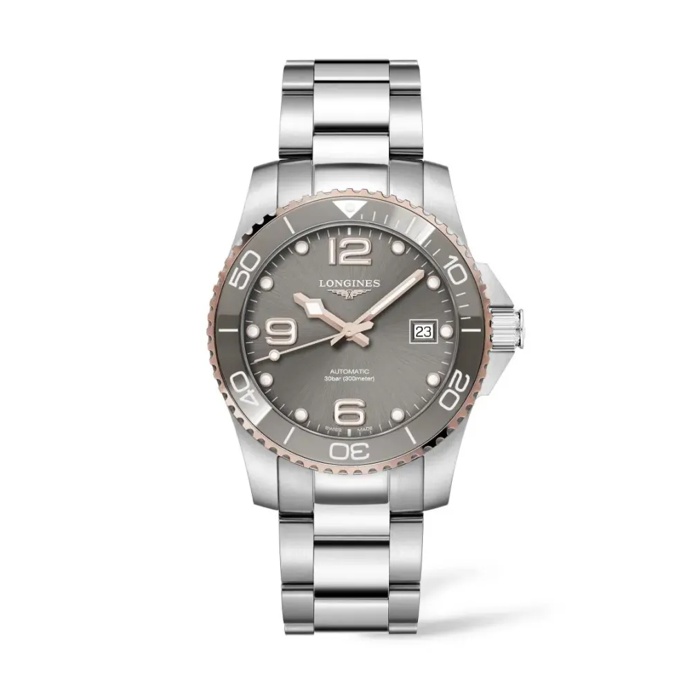 Longines HydroConquest 39mm L3.780.3.78.6 | Herreure Med Lænke | Herreure I Stål