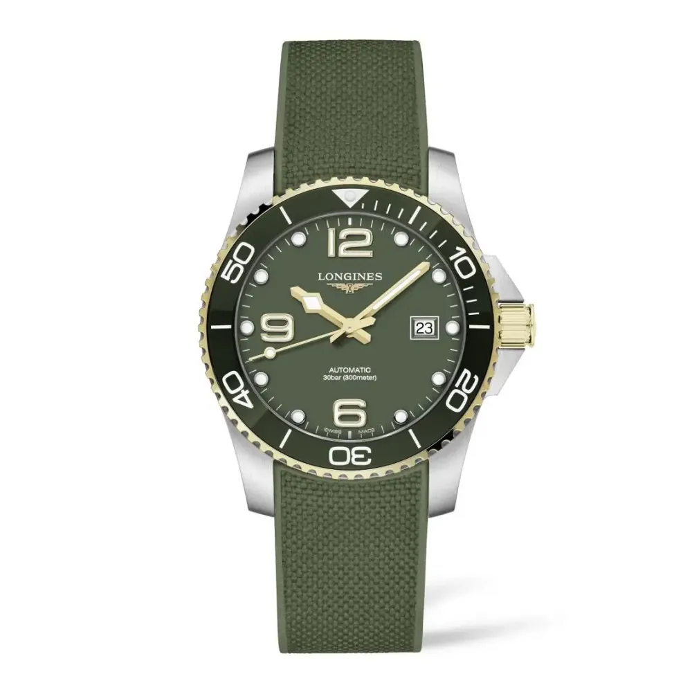 Longines HydroConquest 41mm L3.781.3.06.9 | Herreure Med Rem | Herreure I Bicolor