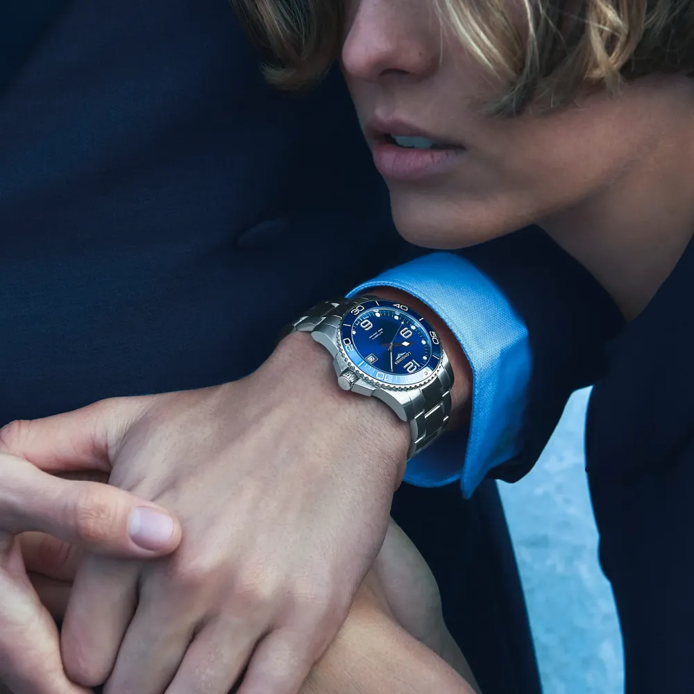 Longines HydroConquest 39mm L3.780.4.96.6 | Herreure Med Lænke | Herreure I Stål