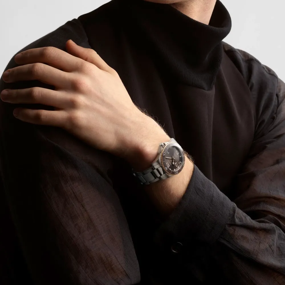 Longines HydroConquest 39mm L3.780.3.78.6 | Herreure Med Lænke | Herreure I Stål
