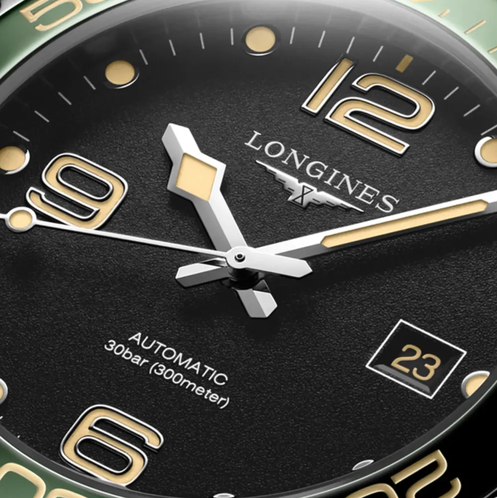 Longines HydroConquest 41mm L3.781.4.05.2 | Herreure Med Rem | Herreure I Stål
