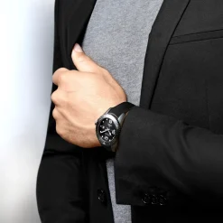 Longines HydroConquest 43mm L3.784.4.56.9 | Herreure Med Rem | Herreure I Keramik