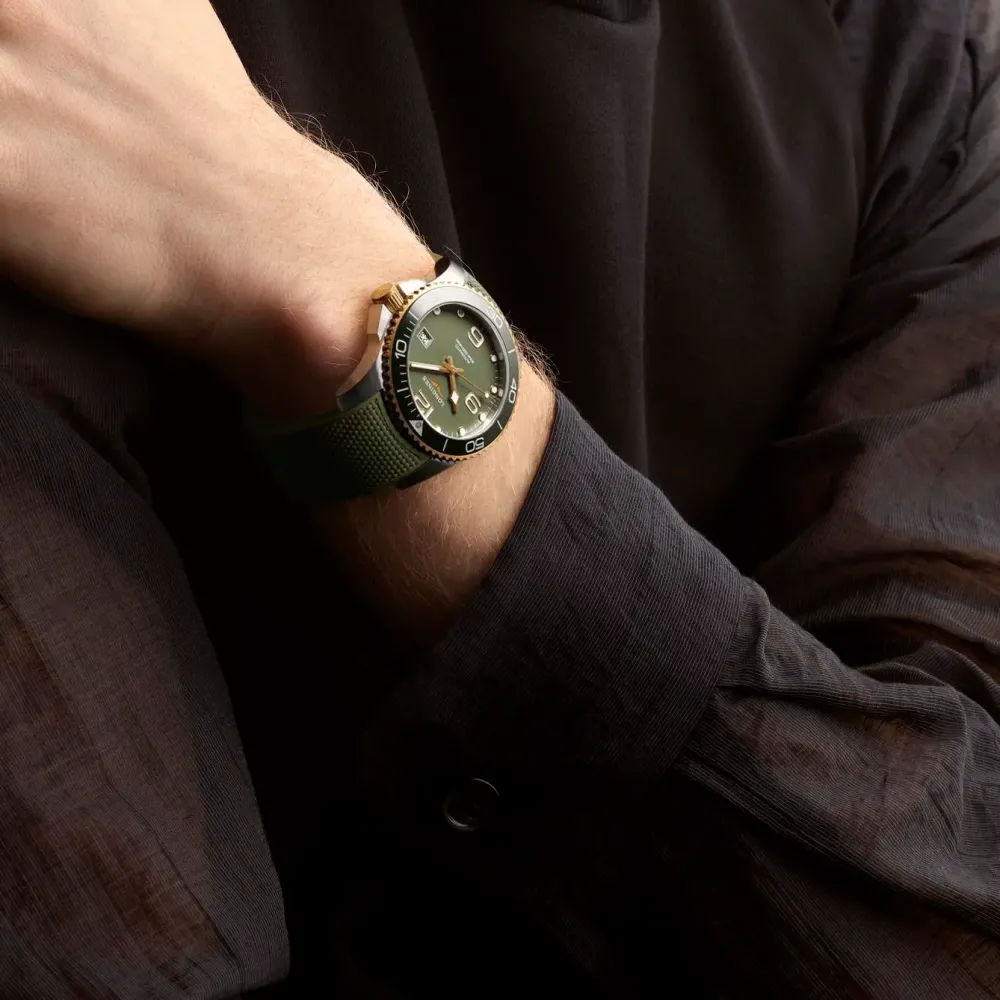 Longines HydroConquest 41mm L3.781.3.06.9 | Herreure Med Rem | Herreure I Bicolor