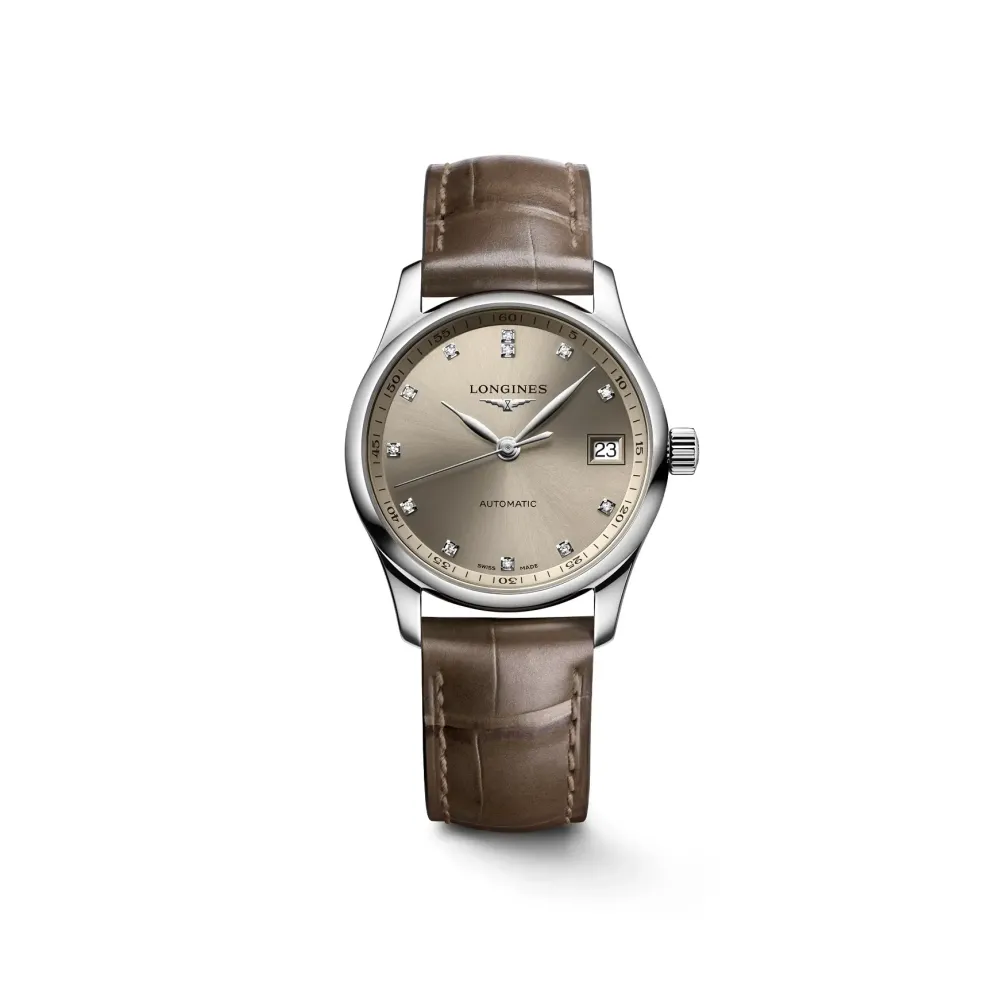 Longines Master Collection 34mm L2.357.4.07.2 | Herreure Med Rem | Herreure I Stål