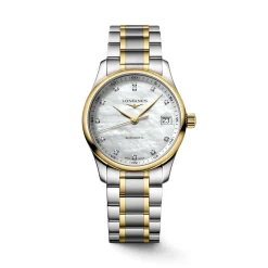 Longines Master Collection 34mm L2.357.5.87.7 | Dame Dameure Med Lænke | Dameure I Bicolor