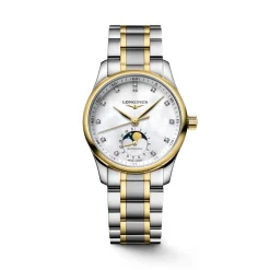 Longines Master Collection 34mm L2.409.5.87.7 | Dame Dameure Med Lænke | Dameure I Bicolor