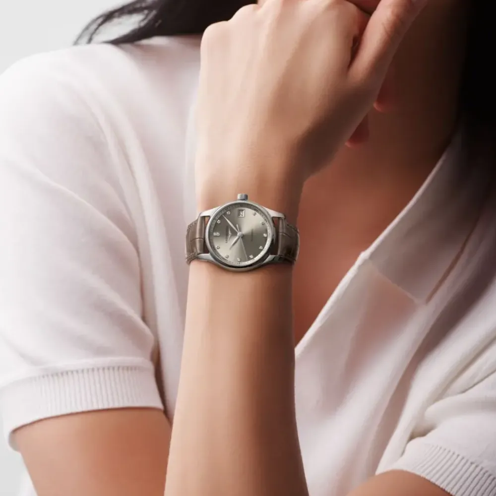 Longines Master Collection 34mm L2.357.4.07.2 | Herreure Med Rem | Herreure I Stål