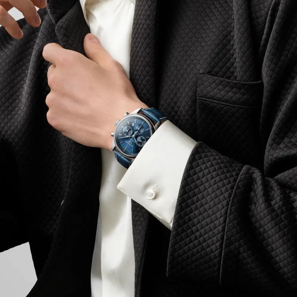 Longines Master Collection 42mm L2.759.4.92.0 | Herreure Med Rem | Herreure I Stål