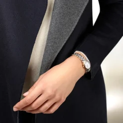 Longines Master Collection 25,5mm L2.128.5.89.7 | Dame Dameure I Stål | Dameure I Bicolor