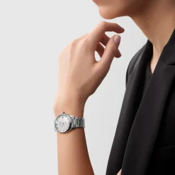 Longines Master Collection 34mm L2.357.4.87.6 | Dame Dameure Med Lænke | Dameure I Stål