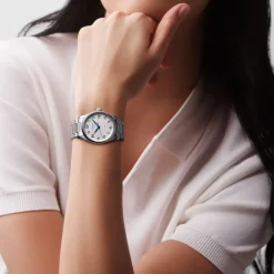 Longines Master Collection 34mm L2.357.4.78.6 | Dame Dameure Med Lænke | Dameure I Stål
