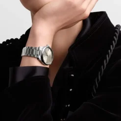 Longines Master Collection 34mm L2.357.4.07.6 | Dame Dameure Med Lænke | Dameure I Stål