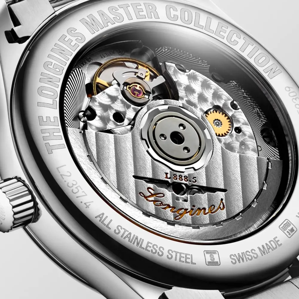 Longines Master Collection 34mm L2.357.4.07.2 | Herreure Med Rem | Herreure I Stål