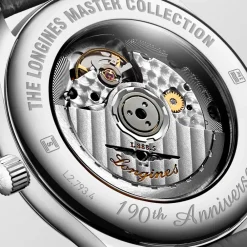 Longines Master Collection 190th Anniversary 40mm L2.793.4.73.2 | Herreure Med Rem | Herreure I Stål