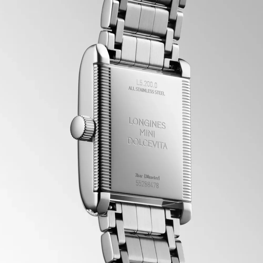 Longines Mini DolceVita 21,5mm L5.200.0.71.6 | Dame Dameure Med Lænke | Dameure I Stål