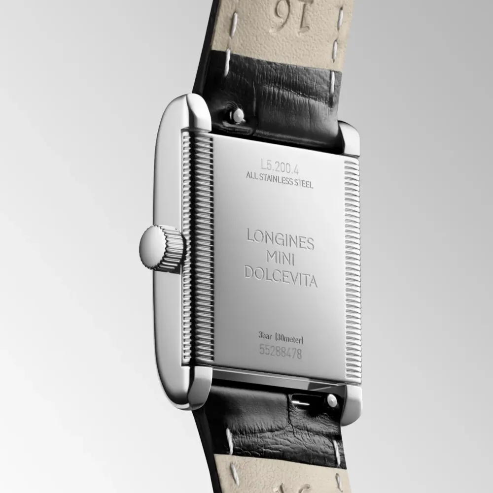 Longines Mini DolceVita 21,5mm L5.200.4.71.2 | Dame Dameure Med Rem | Dameure I Stål