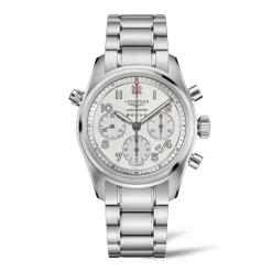 Longines Spirit 42mm L3.820.4.73.6 | Herreure I Stål | Herreure Med Lænke