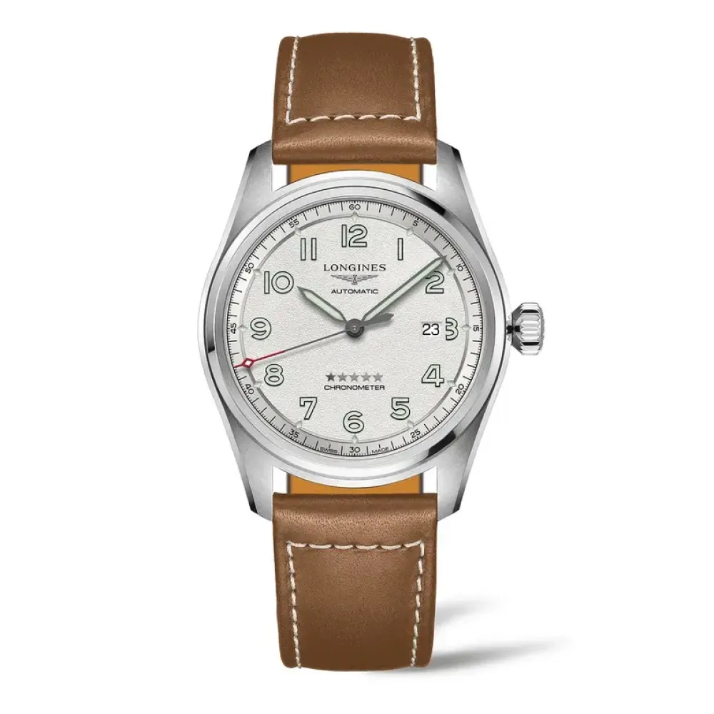 Longines Spirit 42mm L3.811.4.73.2 | Herreure Med Rem | Herreure I Stål