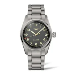 Longines Spirit 42mm L3.811.1.53.6 | Herreure I Titanium | Herreure Med Lænke