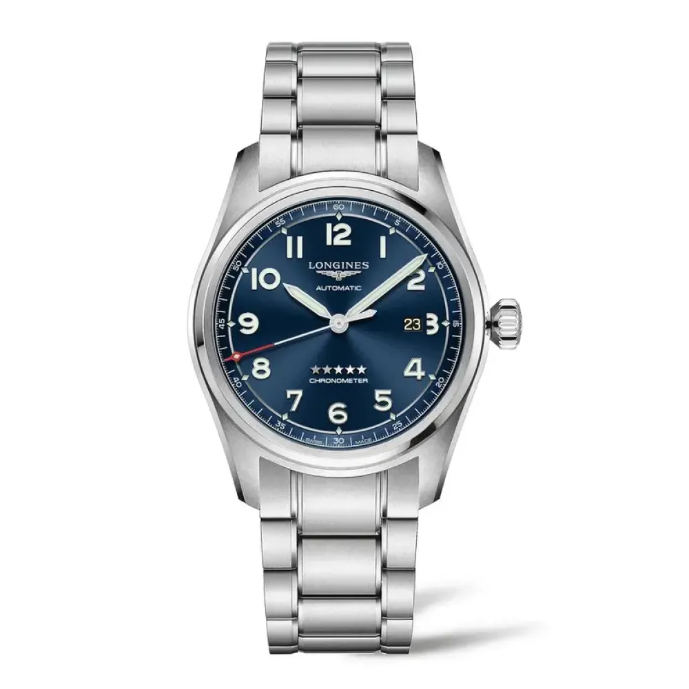 Longines Spirit Prestige Edition 42mm L3.811.4.93.9 | Herreure Med Rem | Herreure I Stål