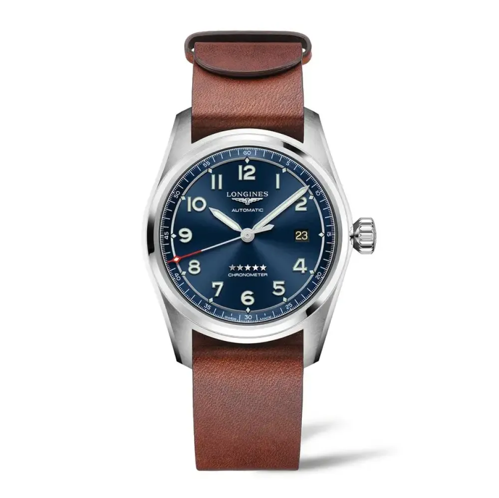 Longines Spirit Prestige Edition 40mm L3.810.4.93.9 | Herreure Med Rem | Herreure Med Lænke