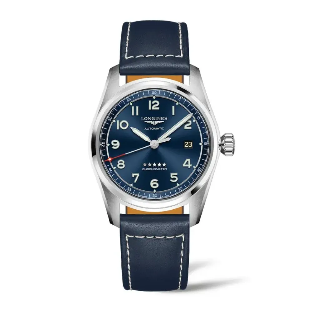 Longines Spirit Prestige Edition 40mm L3.810.4.93.9 | Herreure Med Rem | Herreure Med Lænke