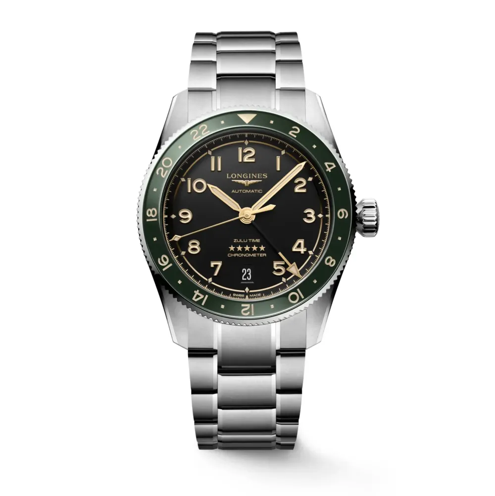 Longines Spirit Zulu Time 39mm L3.802.4.63.6 | Herreure Med Lænke | Herreure I Stål
