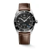 Longines Spirit Zulu Time 39mm L3.802.4.53.2 | Herreure Med Rem | Herreure I Stål