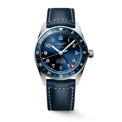 Longines Spirit Zulu Time 39mm L3.802.4.93.2 | Herreure Med Rem | Herreure I Stål