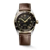 Longines Spirit Zulu Time 39mm L3.802.5.53.2 | Herreure Med Rem | Herreure I Bicolor