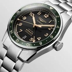 Longines Spirit Zulu Time 39mm L3.802.4.63.6 | Herreure Med Lænke | Herreure I Stål