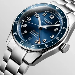 Longines Spirit Zulu Time 39mm L3.802.4.93.6 | Herreure Med Lænke | Herreure I Stål