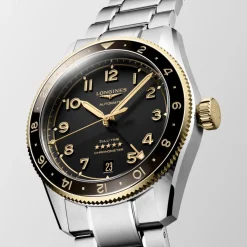 Longines Spirit Zulu Time 39mm L3.802.5.53.6 | Herreure Med Lænke | Herreure I Stål