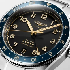 Longines Spirit Zulu Time 39mm L3.802.4.60.6 | Herreure Med Lænke | Herreure I Stål