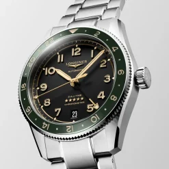 Longines Spirit Zulu Time 39mm L3.802.4.63.6 | Herreure Med Lænke | Herreure I Stål