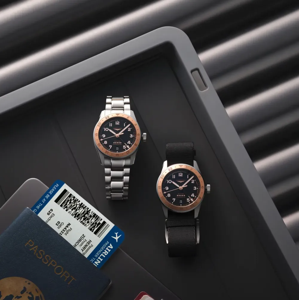 Longines Spirit Zulu Time 39mm L3.803.5.53.6 | Herreure Med Lænke | Herreure I Stål