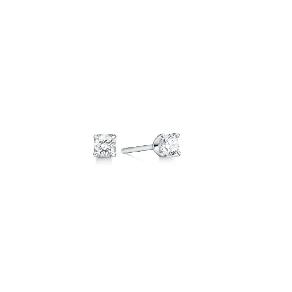 Mads Z smykker Mads Z Crown øreringe 0,30ct 1611630 | Guldsmykker | Øreringe