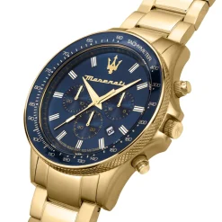 Maserati ure Maserati Sfida 44mm R8873640008 | Herreure Med Lænke | Herreure I Gulddouble